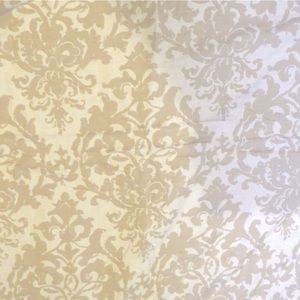 Pottery Barn Jacquard Medallion King Size Duvet Cover with 2 Euro Shams